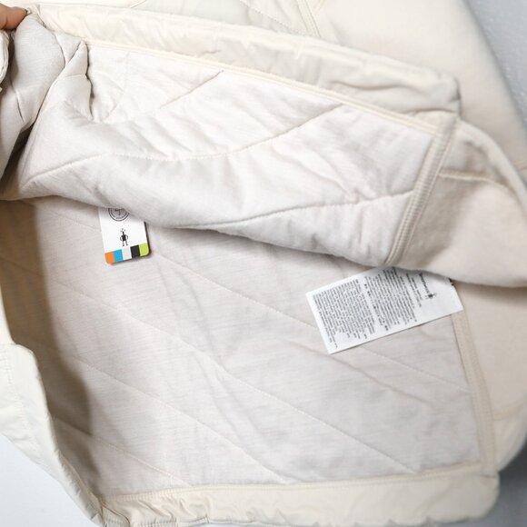 Smartwool Smartloft Skirt Quilted Wool Blend Beige Pockets Comfort Warm Outdoors - Picture 11 of 11